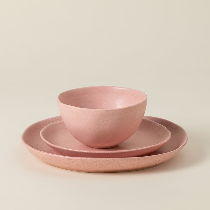 Costa Nova Livia Fine Stoneware Dinnerware (Mauve Rose)