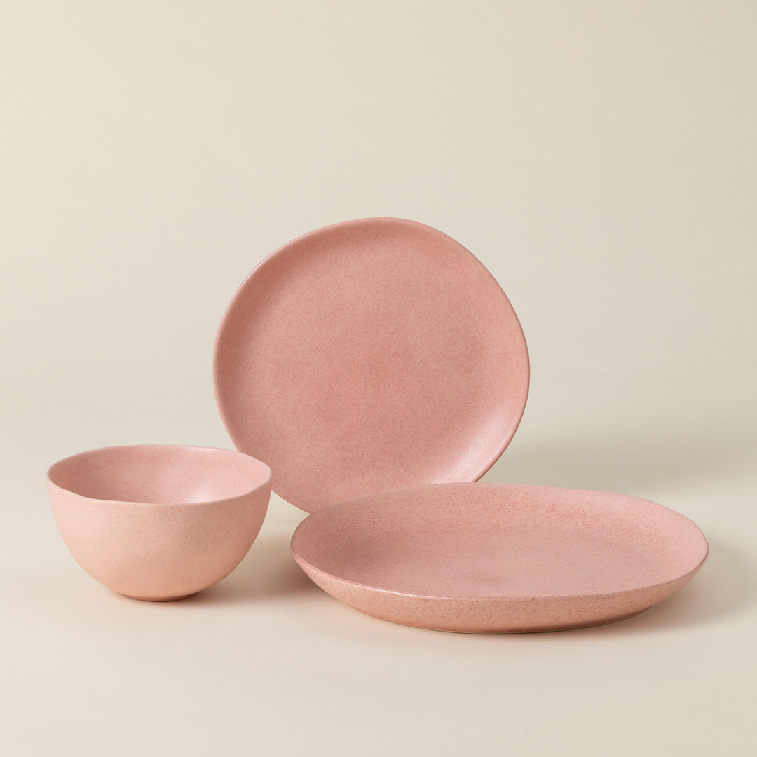 Costa Nova Livia Fine Stoneware Dinnerware (Mauve Rose)