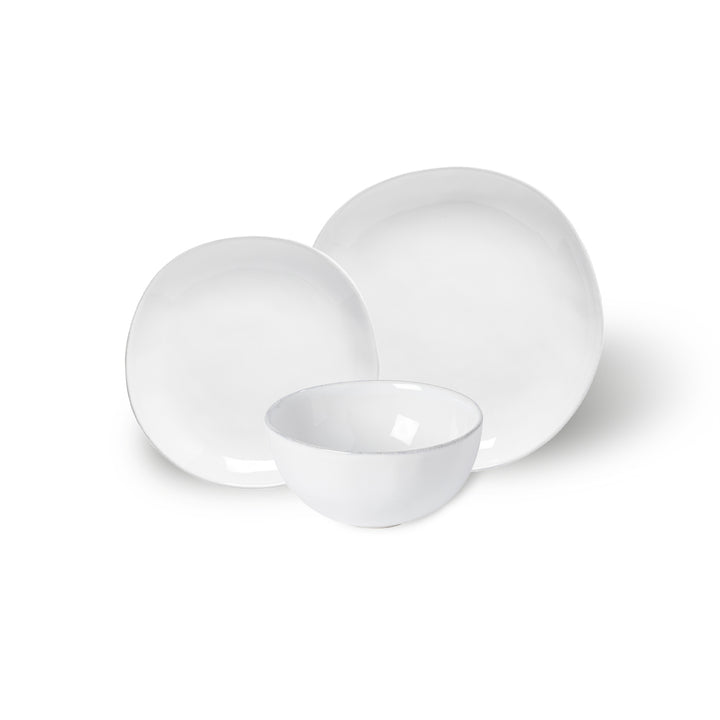 Costa Nova Livia Fine Stoneware Dinnerware (White)