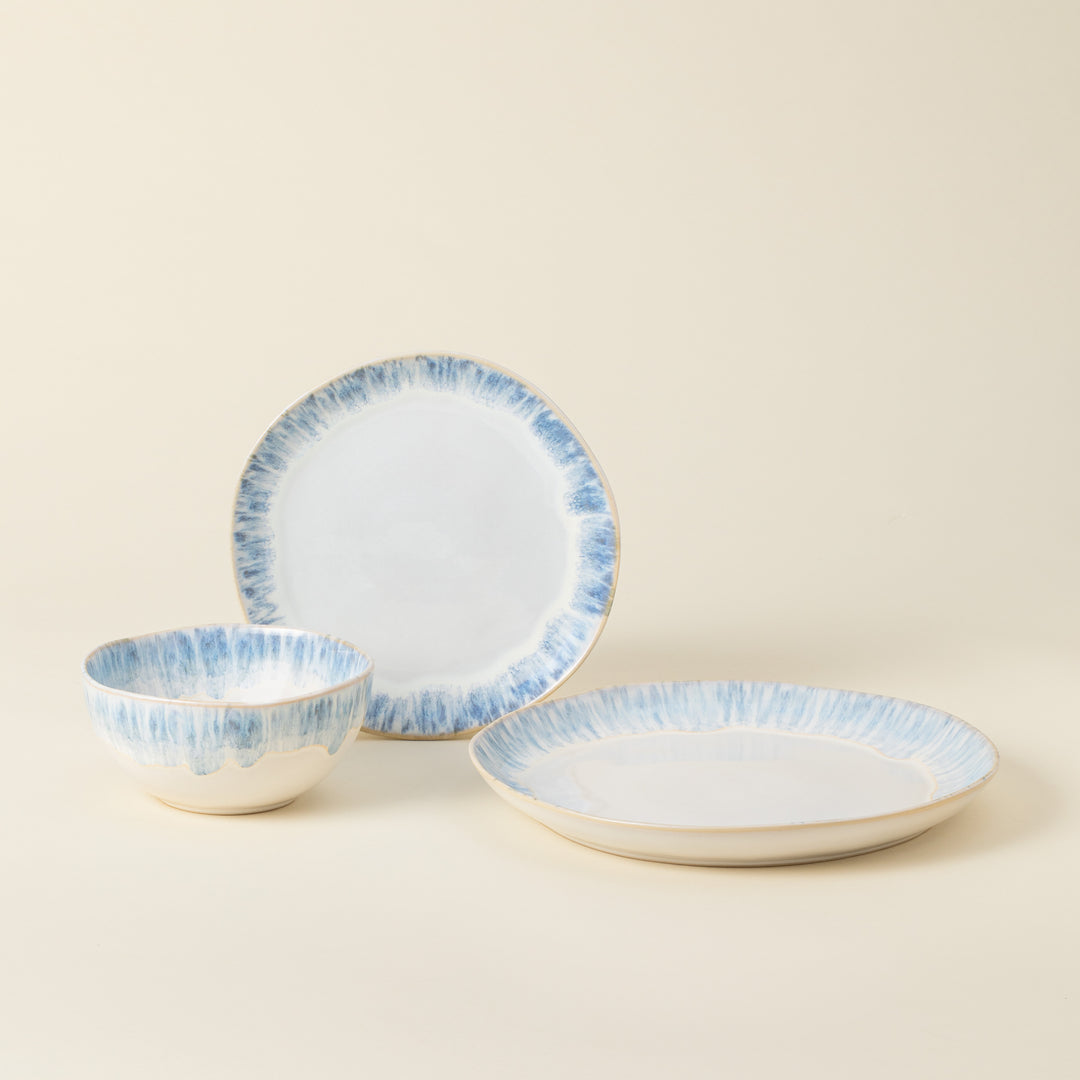 Costa Nova Brisa Fine Stoneware Dinnerware (Ria Blue)