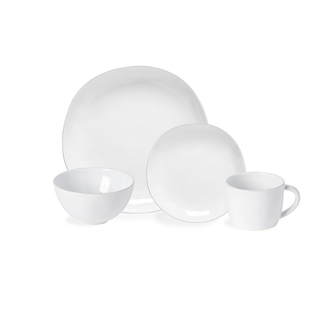 Costa Nova Livia Fine Stoneware Dinnerware (White)