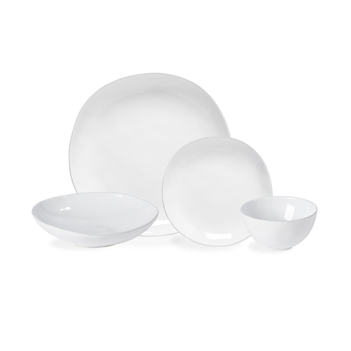 Costa Nova Livia Fine Stoneware Dinnerware (White)