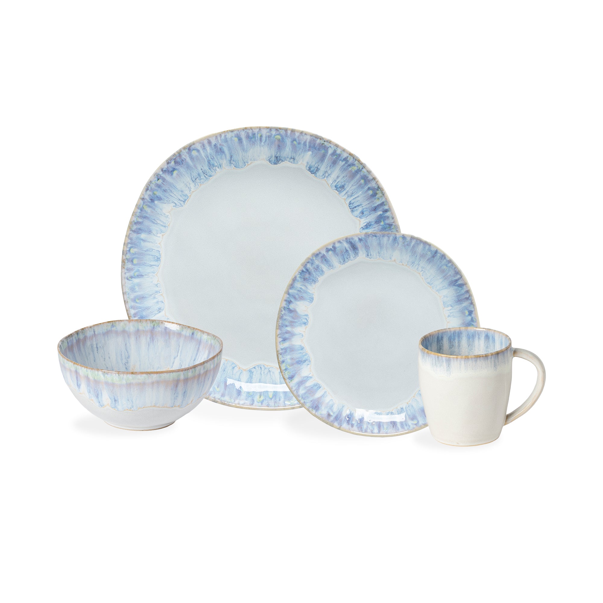 Costa Nova Brisa Fine Stoneware Dinnerware (Ria Blue) – Hudson & Vine