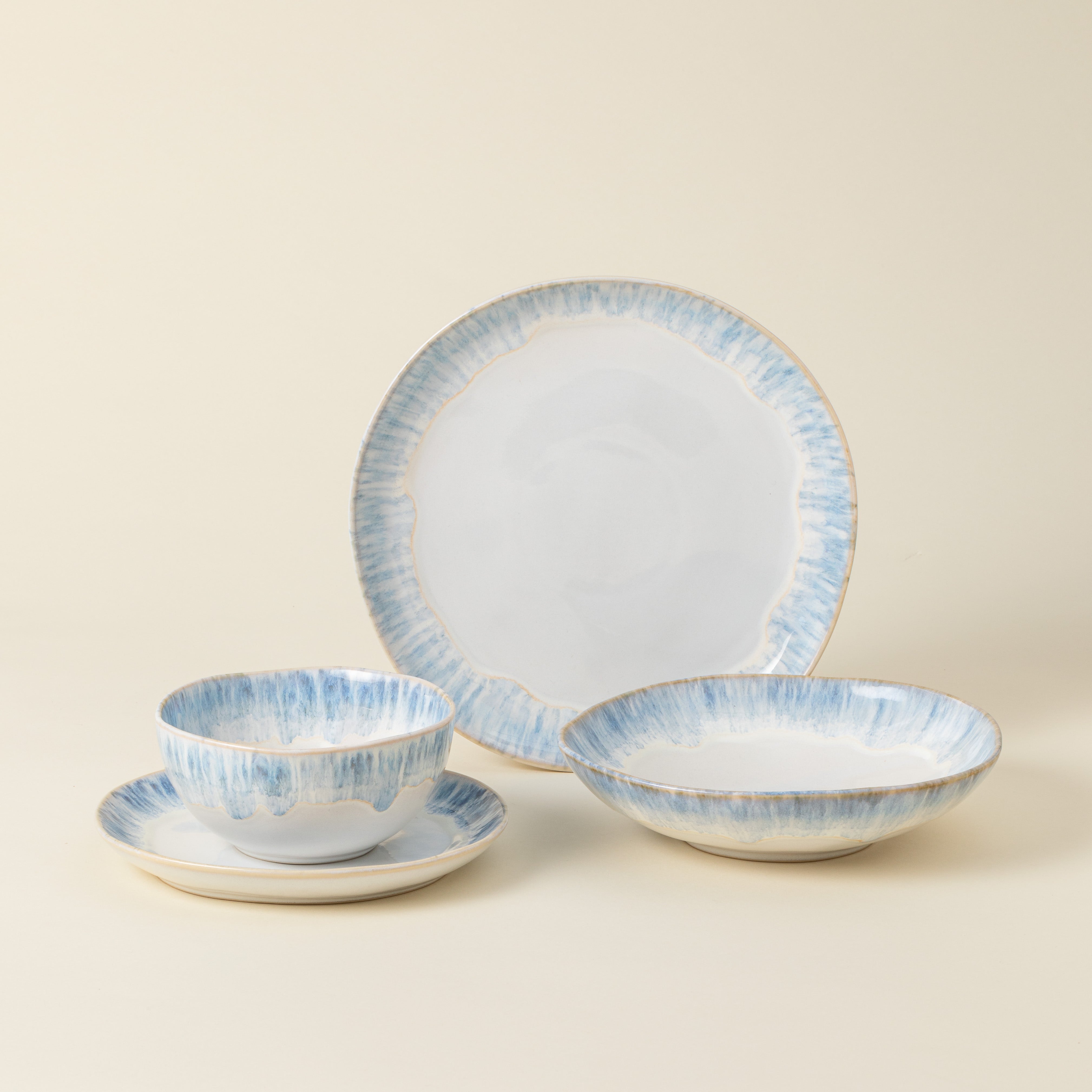 Costa Nova Brisa Fine Stoneware Dinnerware (Ria Blue) – Hudson & Vine