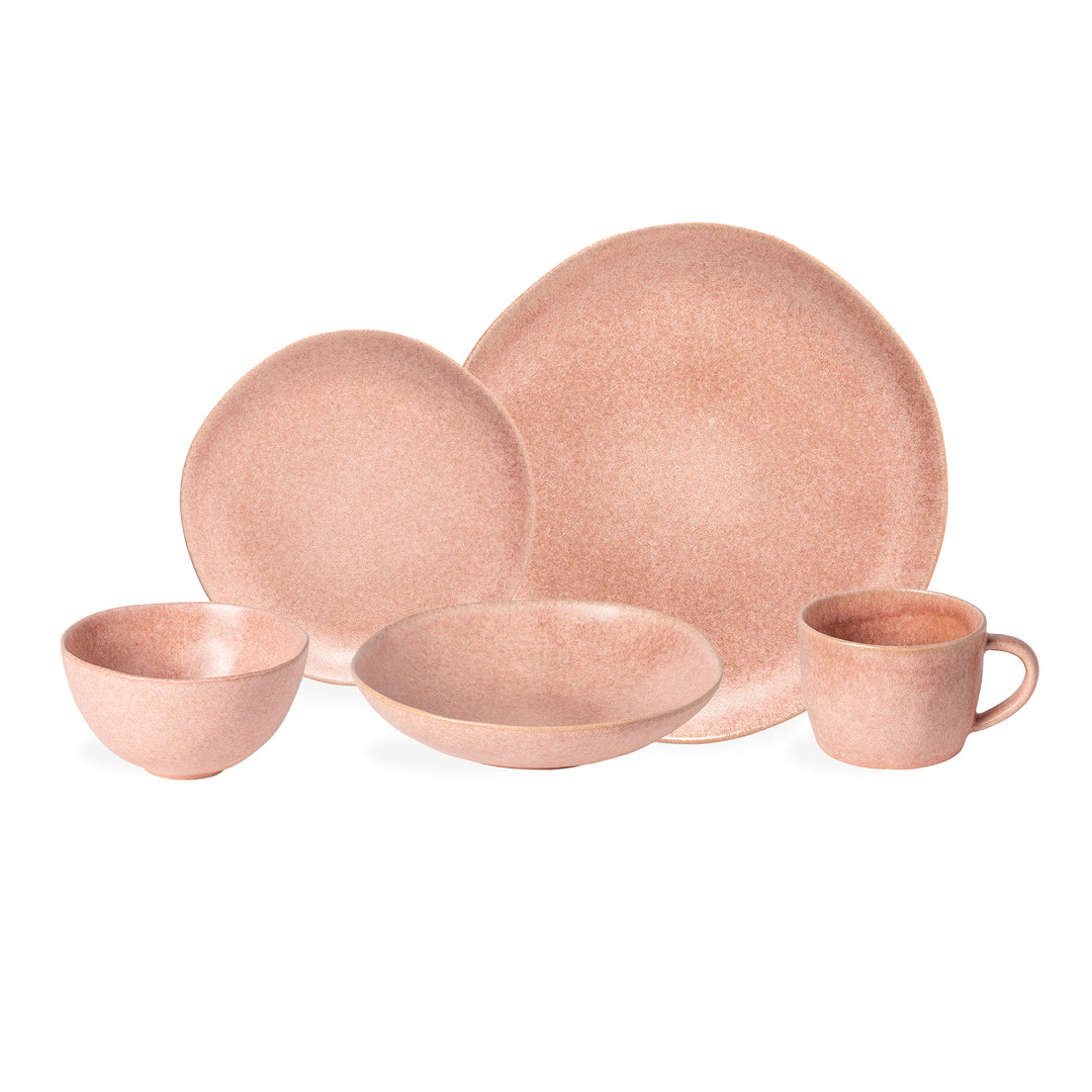 Costa Nova Livia Fine Stoneware Dinnerware (Mauve Rose)