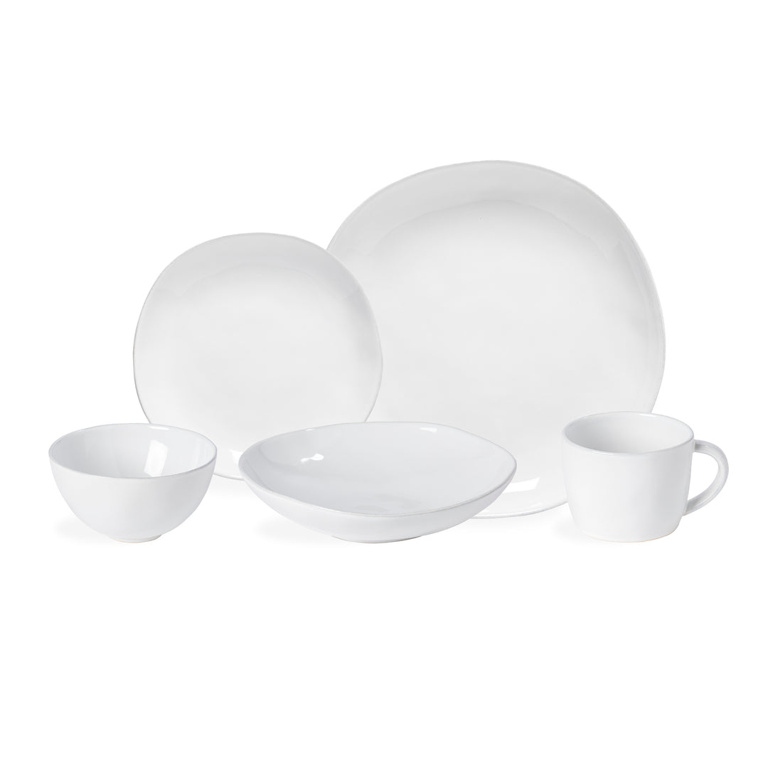 Costa Nova Livia Fine Stoneware Dinnerware (White)