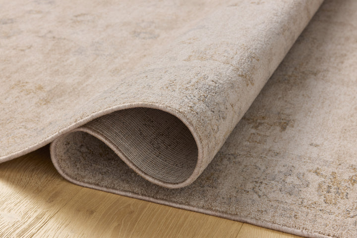 Chris Loves Julia x Loloi Louisa Oatmeal / Stone Accent Rug (LOI-01)