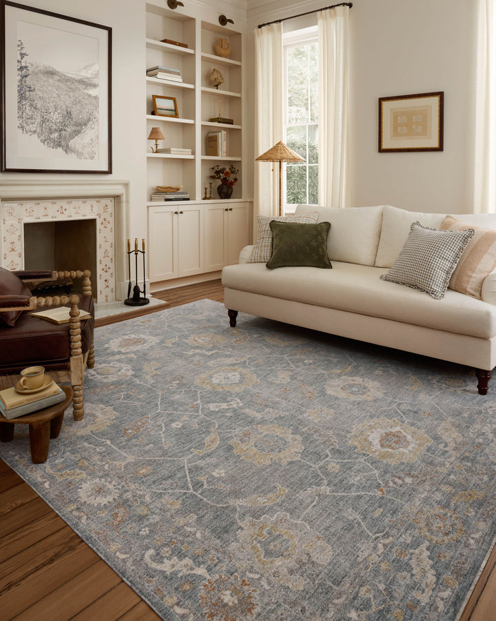 Chris Loves Julia x Loloi Louisa Ocean / Sunset Accent Rug (LOI-02)