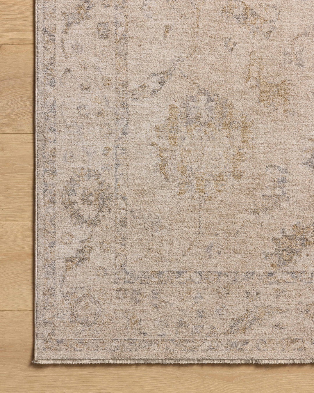 Loi Rug Chris Loves Julia x Loloi Louisa Oatmeal / Slate Accent Rug (LOI-02 ...