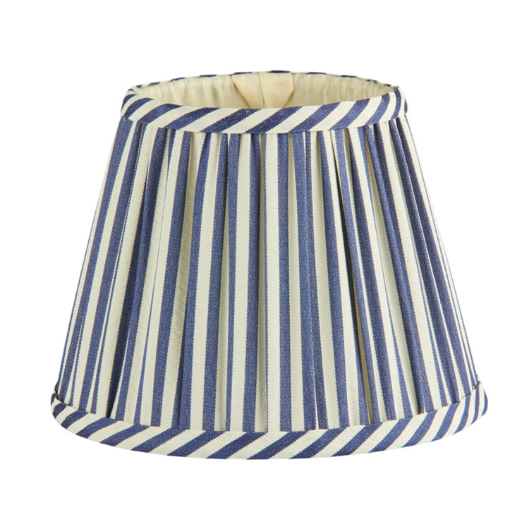 Addison Ross Empire Silver LED Lamp (Navy Stripe)