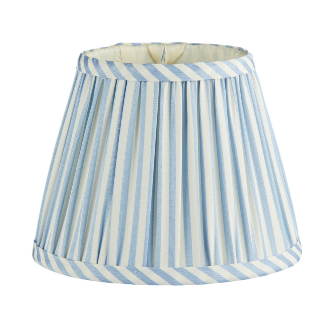 Addison Ross Empire Silver LED Lamp (Periwinkle Stripe)
