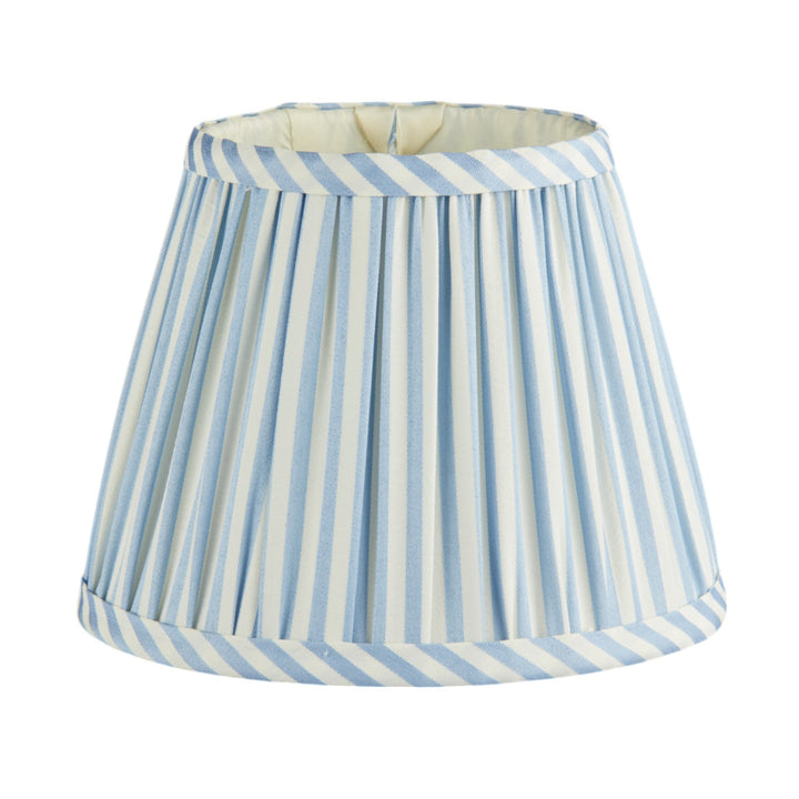 Addison Ross Empire Silver LED Lamp (Periwinkle Stripe)