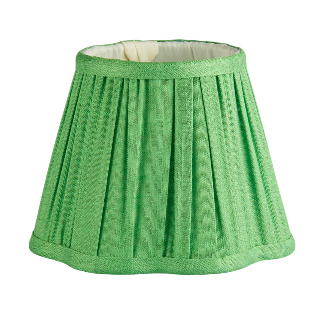 Addison Ross Empire Silver LED Lamp (Leaf Green Scallop)