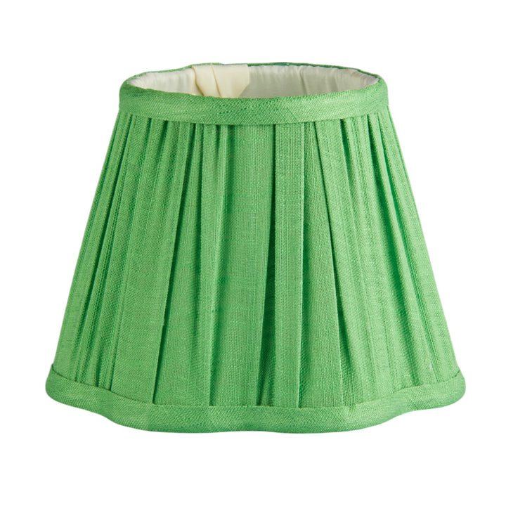 Addison Ross Empire Silver LED Lamp (Leaf Green Scallop)