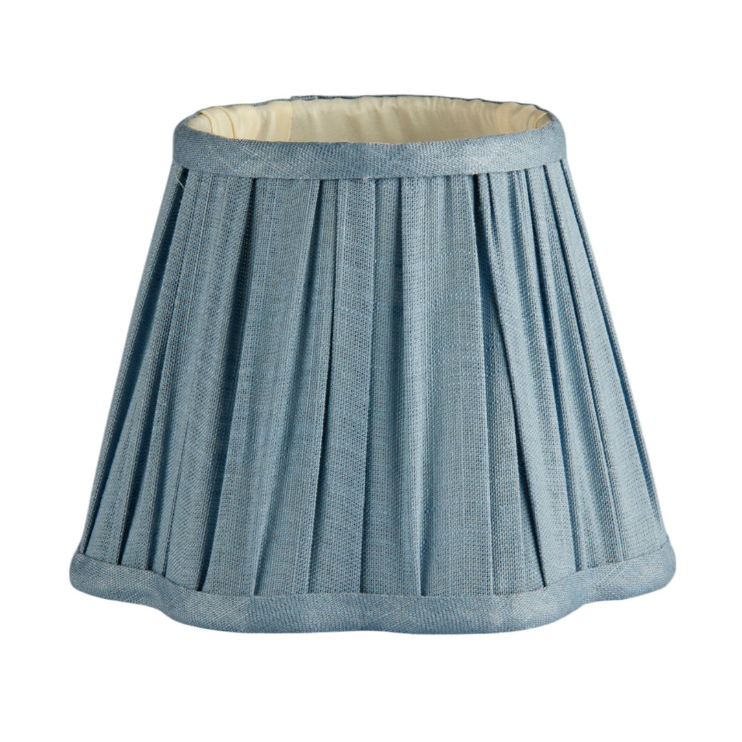 Addison Ross Empire Bronze LED Lamp (Chambray Scallop)