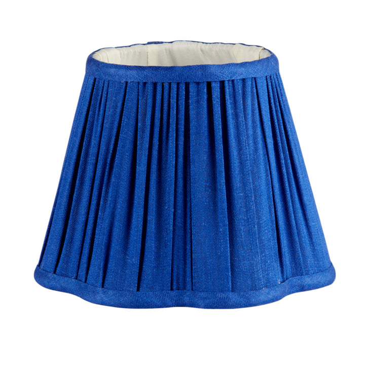 Addison Ross Empire Silver LED Lamp (Cobalt Scallop)