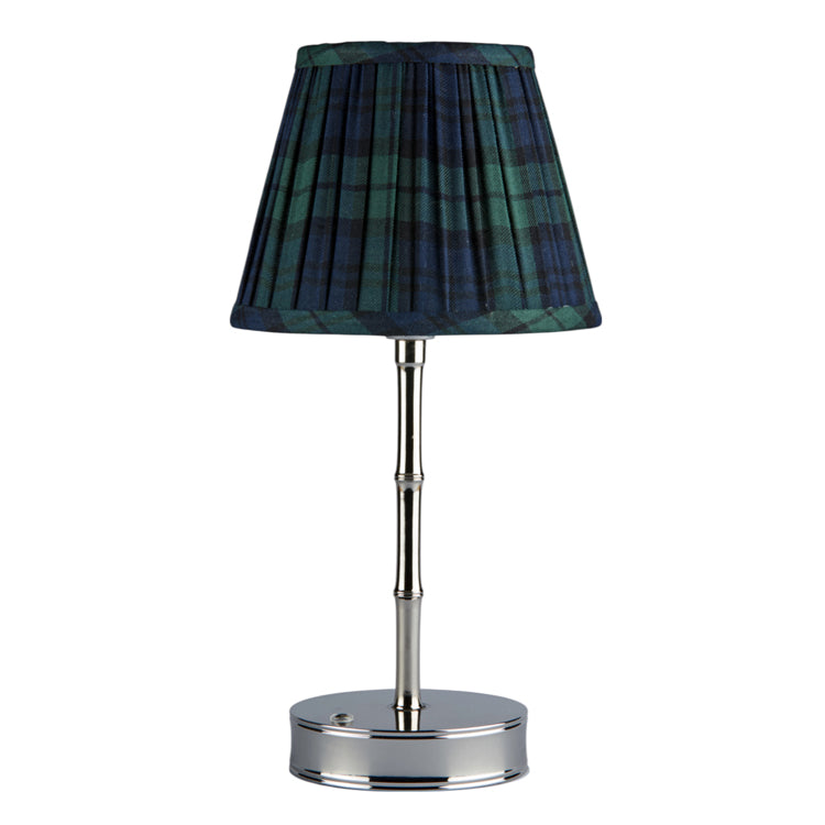 Addison Ross Empire Silver LED Lamp (Tartan)