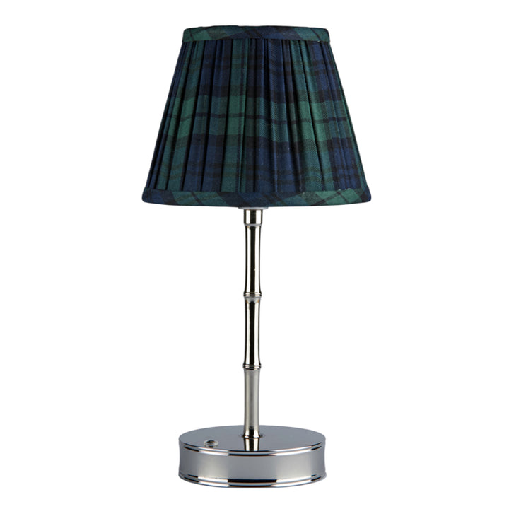 Addison Ross Empire Silver LED Lamp (Tartan)