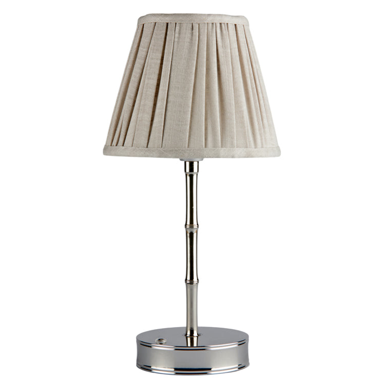 Addison Ross Empire Silver LED Lamp (Chiffon)