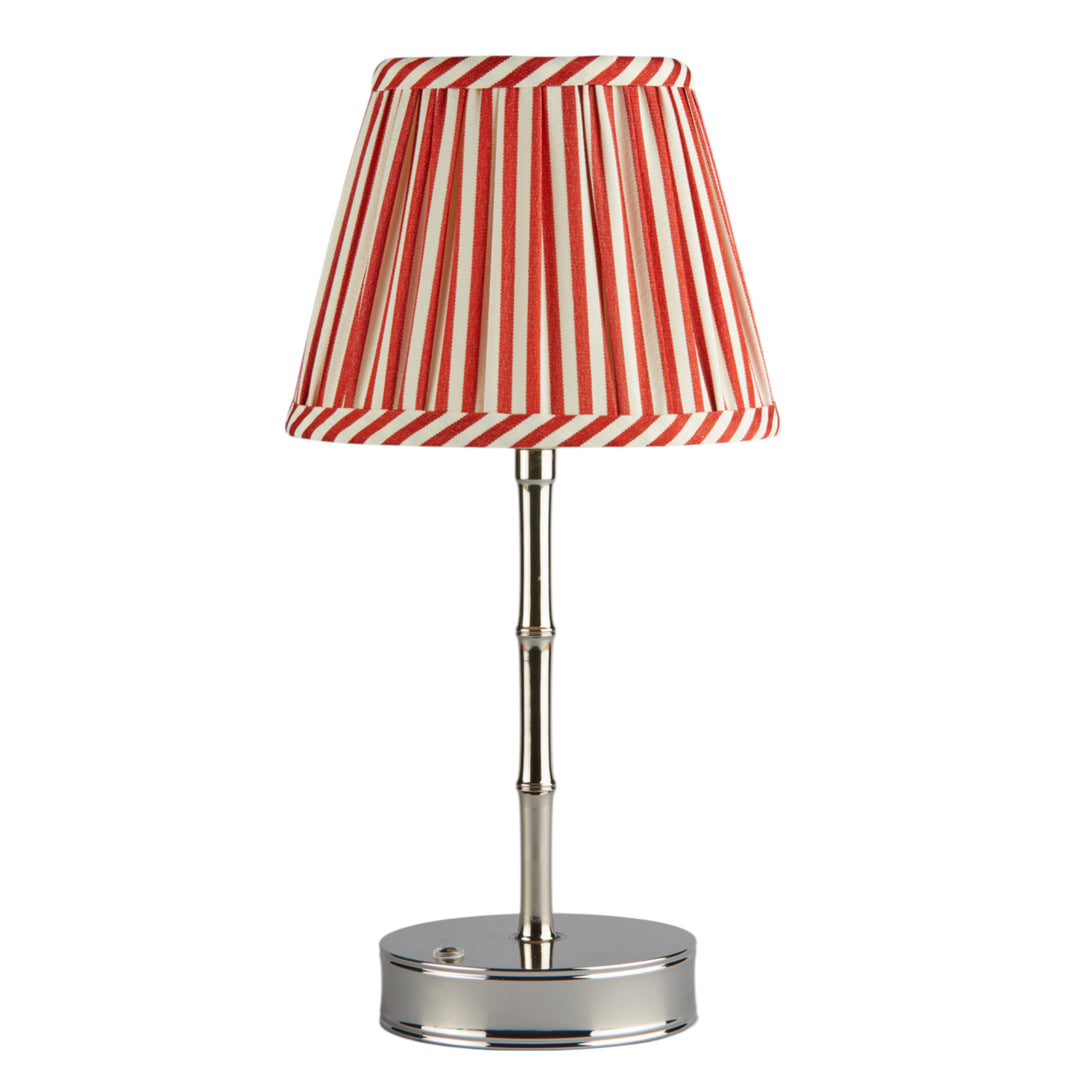 Addison Ross Empire Silver LED Lamp (Red Stripe)