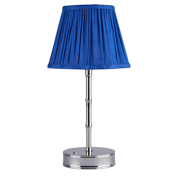 Addison Ross Empire Silver LED Lamp (Cobalt Scallop)