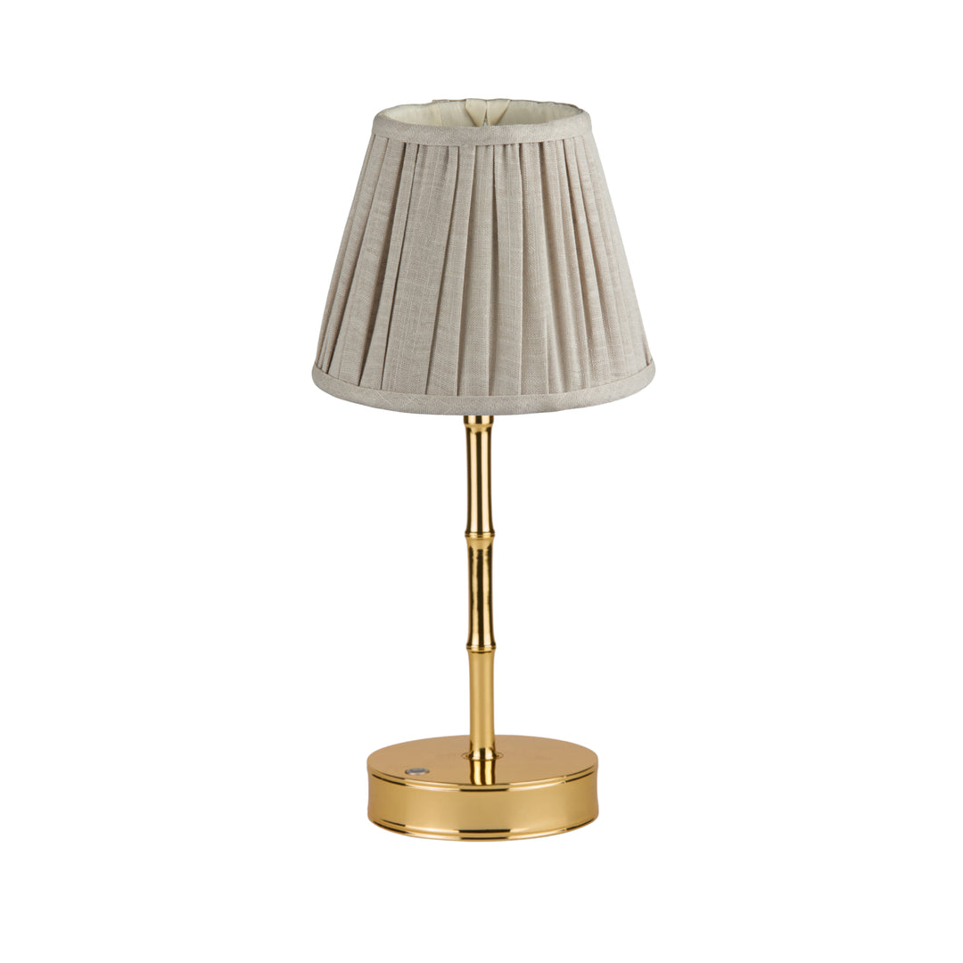 Addison Ross Empire Gold LED Lamp (Chiffon)