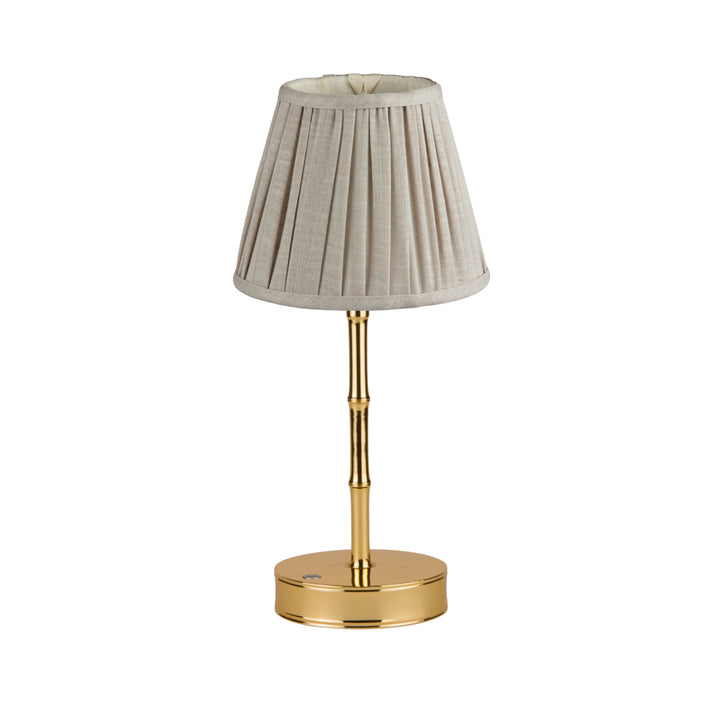 Addison Ross Empire Gold LED Lamp (Chiffon)