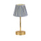 Addison Ross Empire Gold LED Lamp (Navy Stripe)