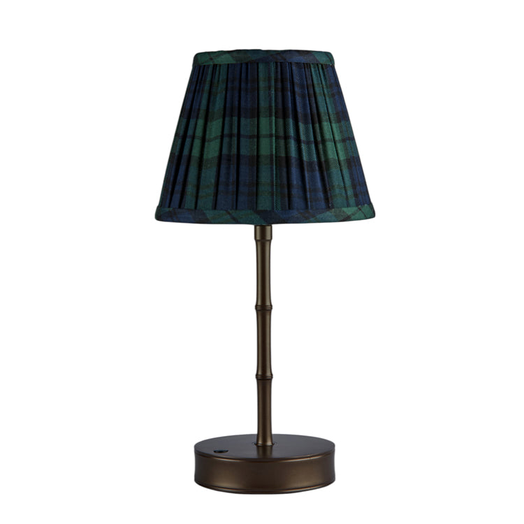 Addison Ross Empire Bronze LED Lamp (Tartan)