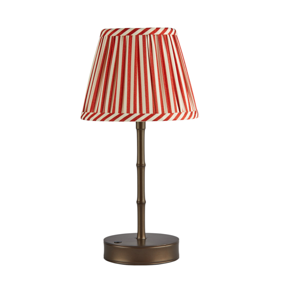 Addison Ross Empire Bronze LED Lamp (Red Stripe)