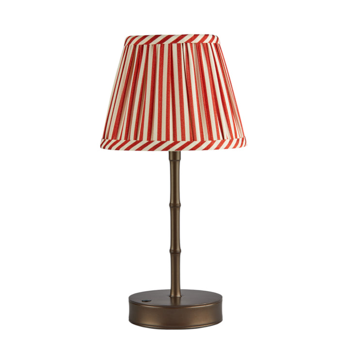 Addison Ross Empire Bronze LED Lamp (Red Stripe)