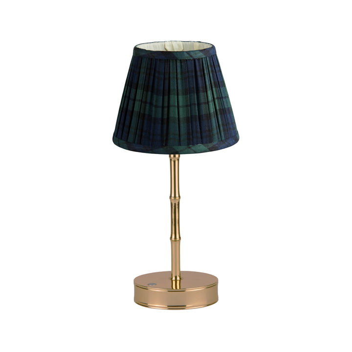 Addison Ross Empire Matt Gold LED Lamp (Tartan)