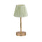 Addison Ross Empire Matt Gold LED Lamp (Sage Stripe)
