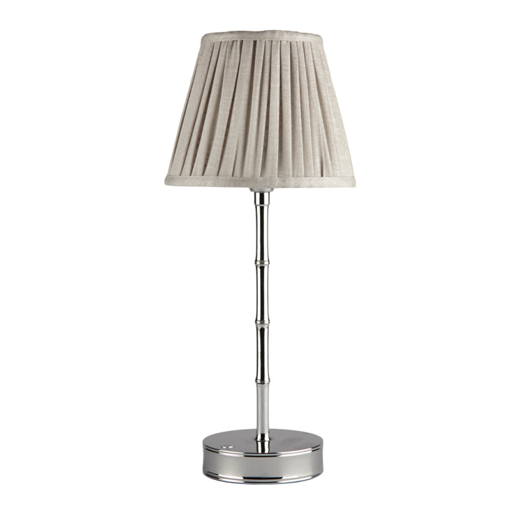 Addison Ross Empire Silver LED Lamp (Chiffon)