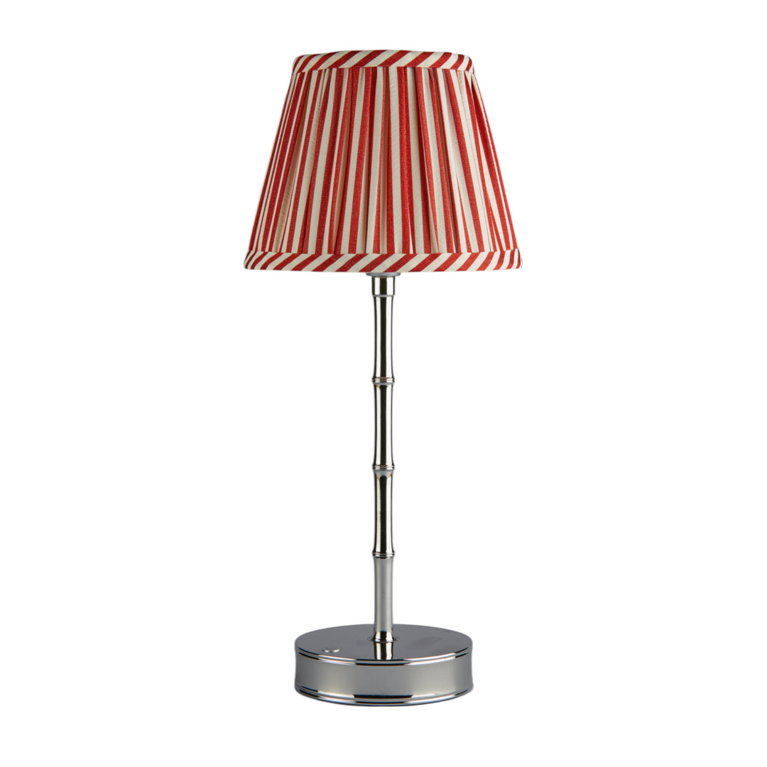Addison Ross Empire Silver LED Lamp (Red Stripe)