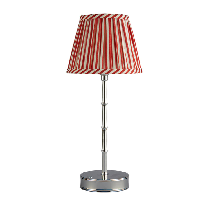 Addison Ross Empire Silver LED Lamp (Red Stripe)
