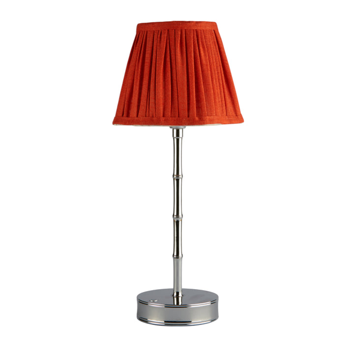 Addison Ross Empire Silver LED Lamp (Orange Scallop)