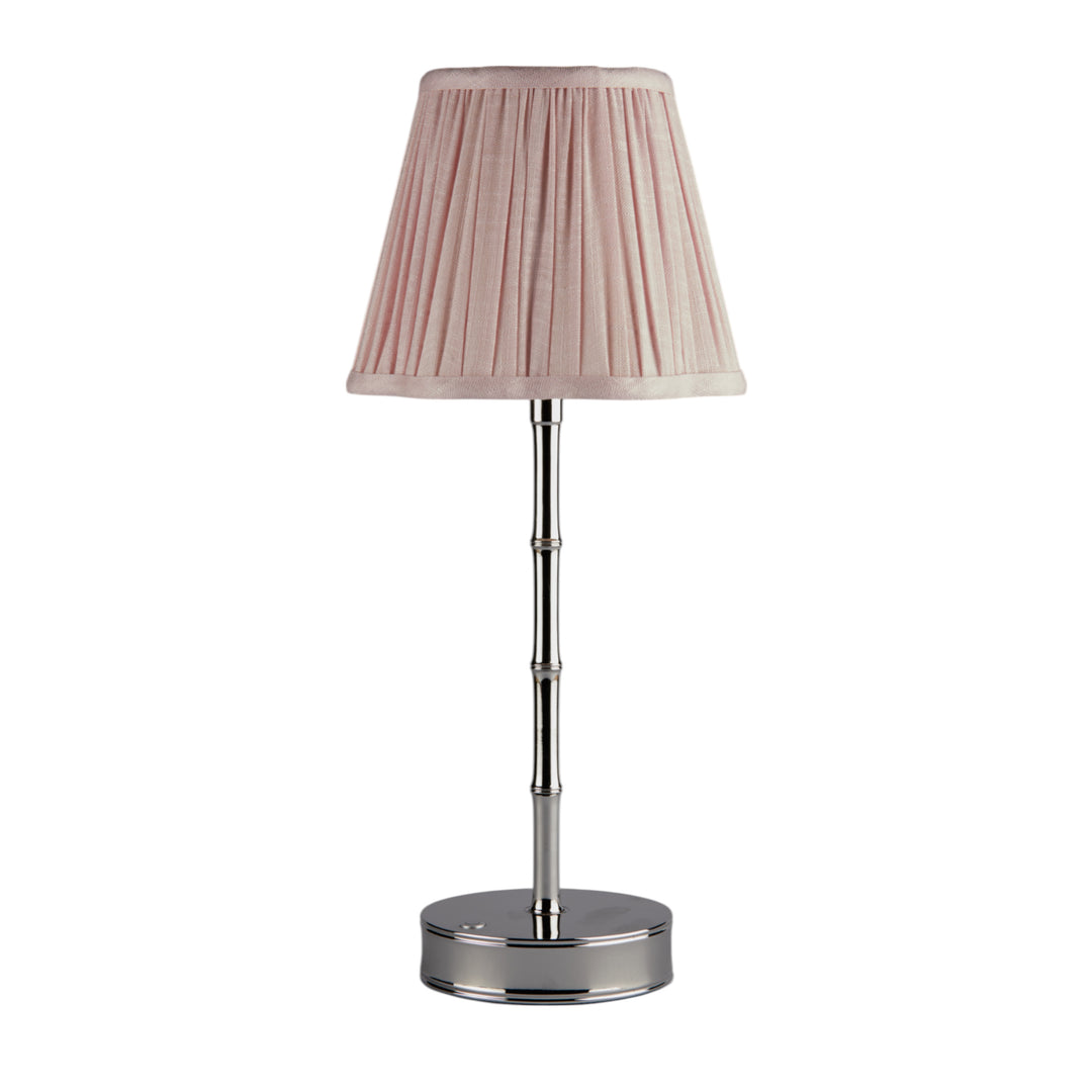 Addison Ross Empire Silver LED Lamp (Pink Scallop)