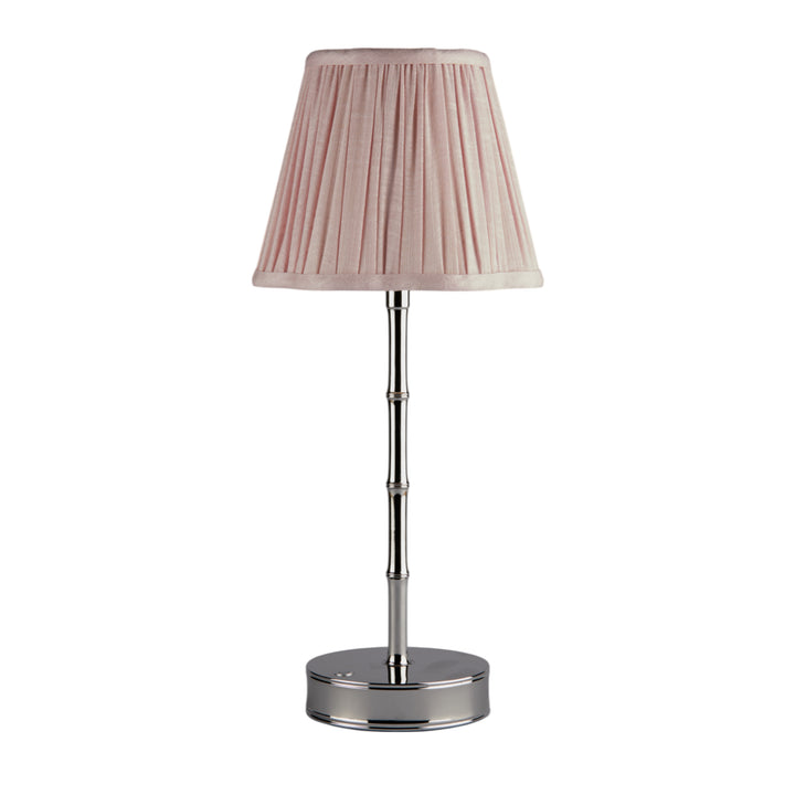 Addison Ross Empire Silver LED Lamp (Pink Scallop)
