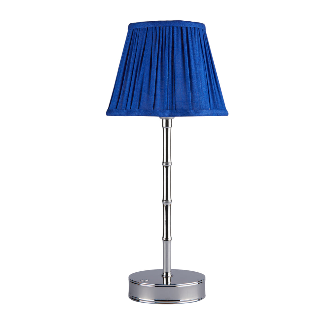 Addison Ross Empire Silver LED Lamp (Cobalt Scallop)