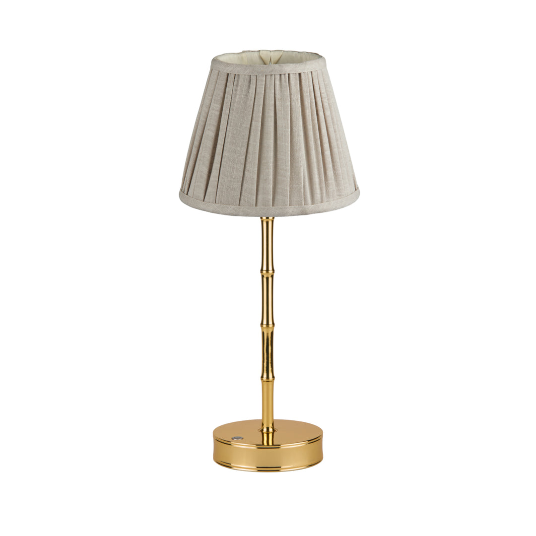 Addison Ross Empire Gold LED Lamp (Chiffon)