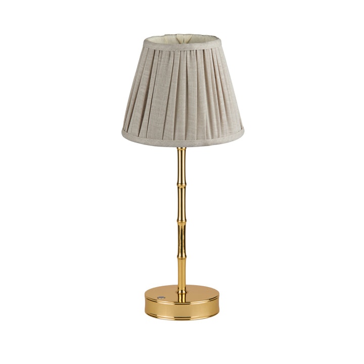 Addison Ross Empire Gold LED Lamp (Chiffon)