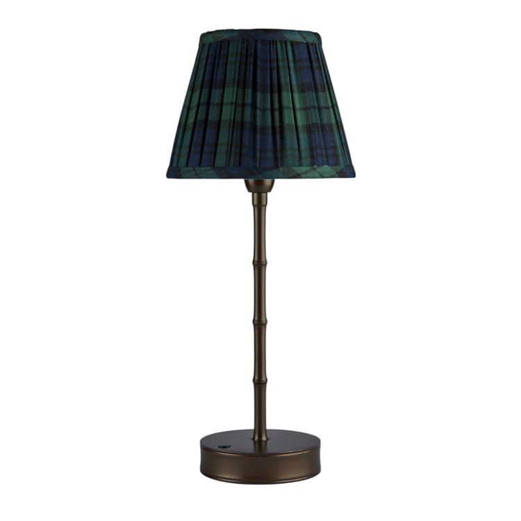 Addison Ross Empire Bronze LED Lamp (Tartan)