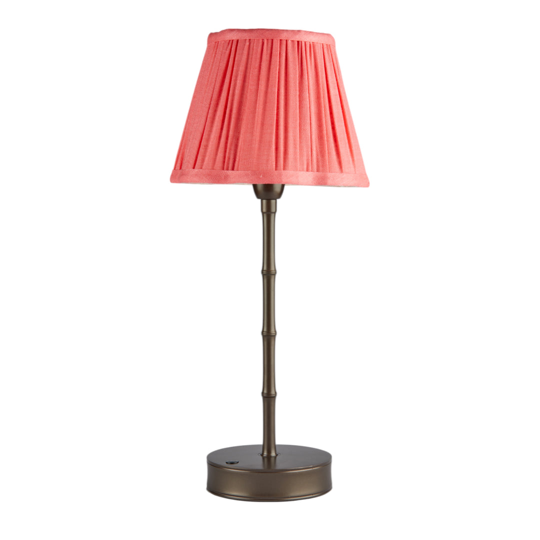 Addison Ross Empire Bronze LED Lamp (Watermelon Scallop)
