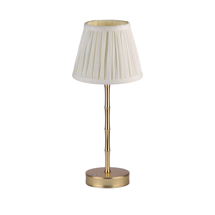 Addison Ross Empire Matt Gold LED Lamp (White)
