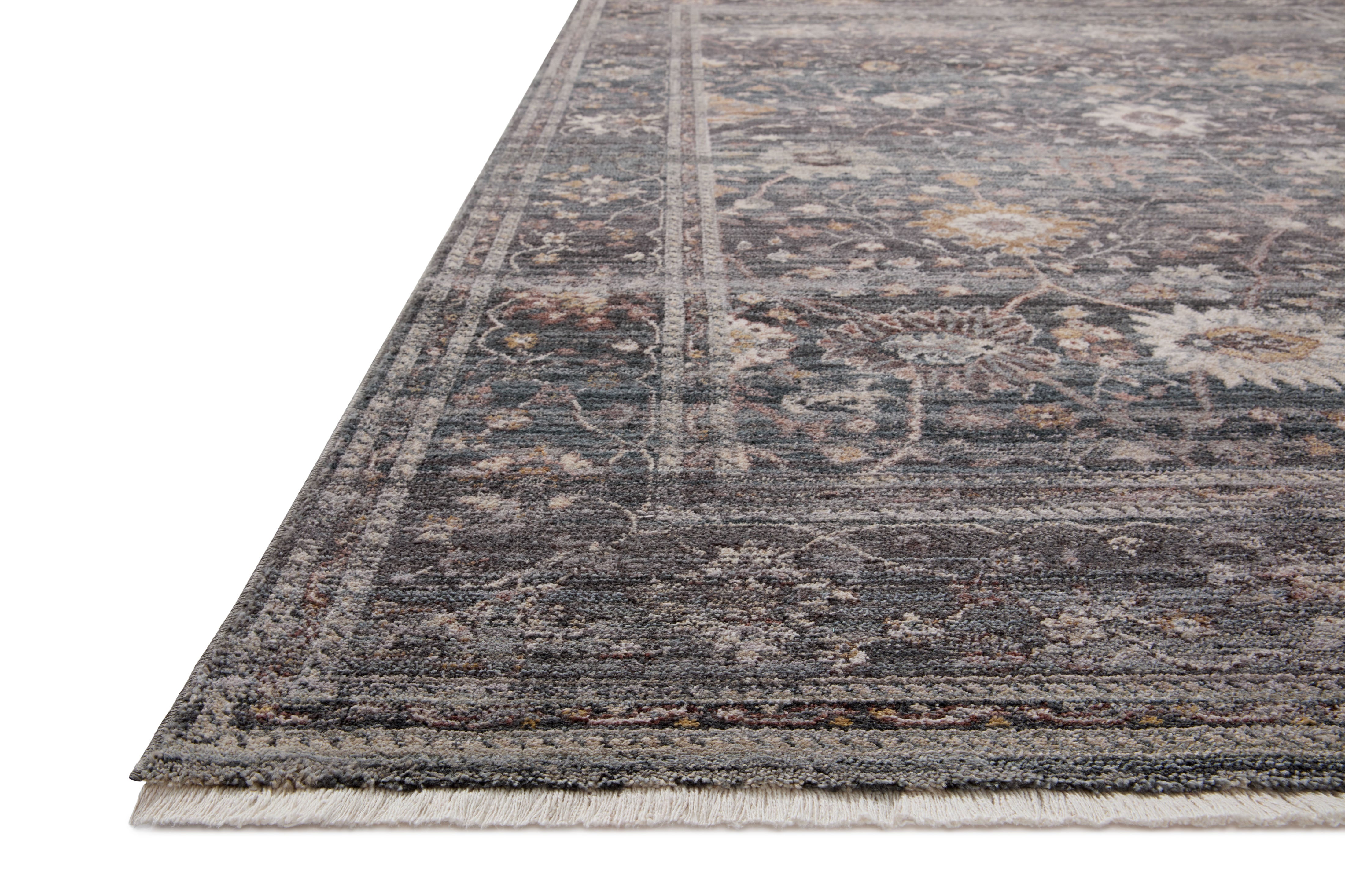 Loloi Lyra Ink / Multi Accent Rug