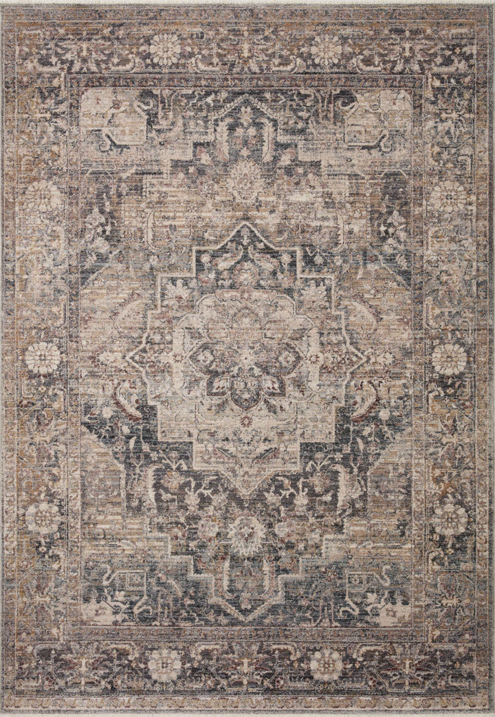 Loloi Lyra Denim / Sand Accent Rug