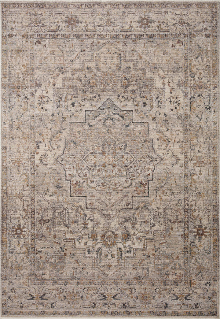 Loloi Lyra Natural / Gold Accent Rug