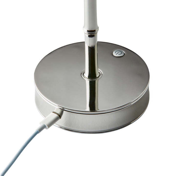 Addison Ross Empire Silver LED Lamp (Tartan)