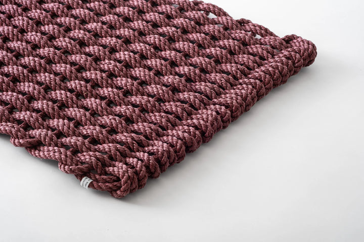 The Rope Co. Elemental Collection Handwoven Doormat (Pomegranate)